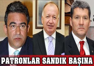 Patronlar sandık başına